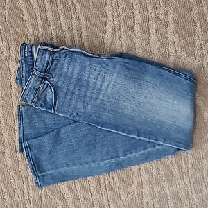 Womens High Rise Straight Jeans (Size 2)